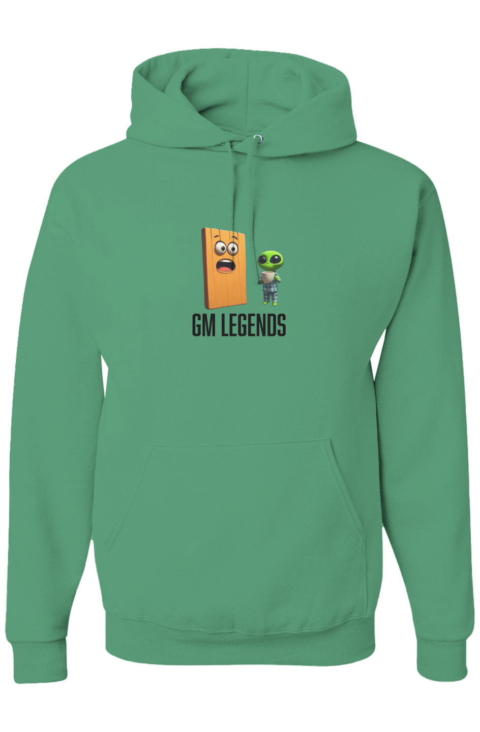 GM legends men's hoodie Black letters