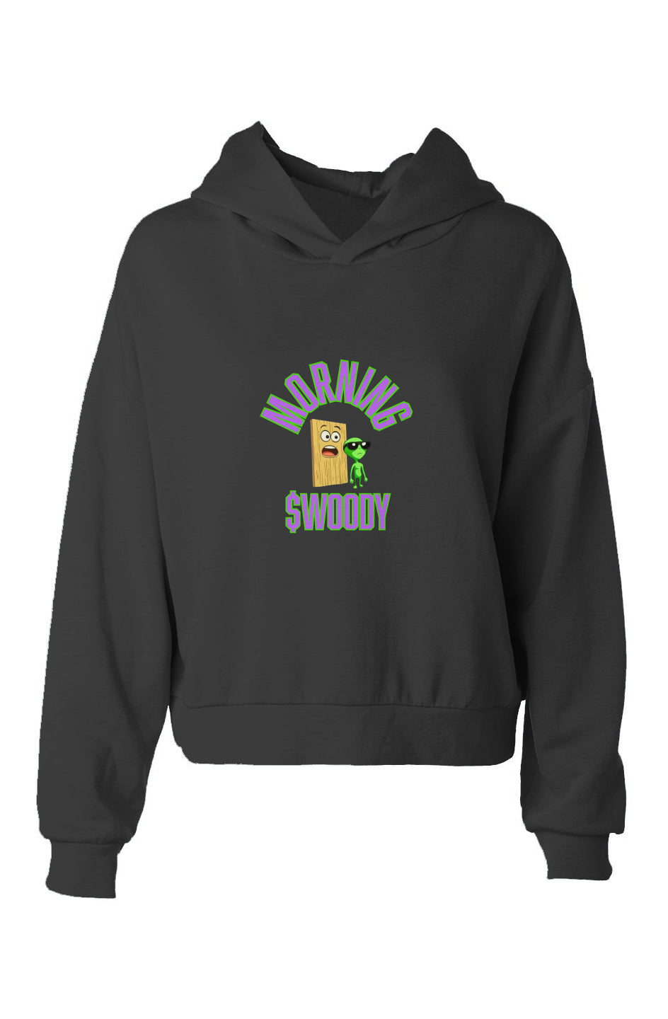 Women's Morning $WOODY Hip Height Hoodie