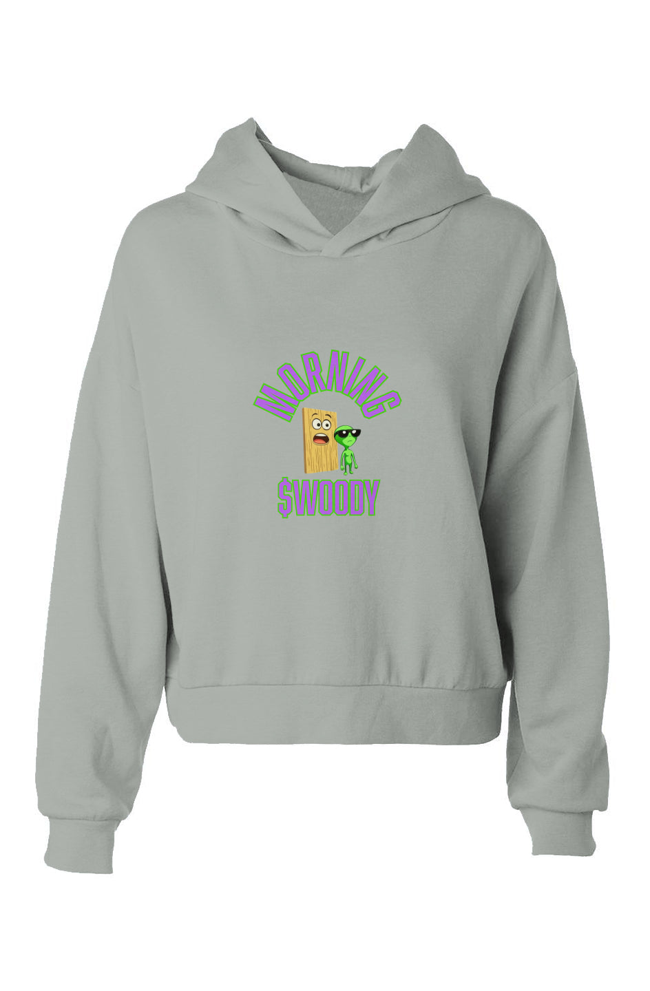 Women's Morning $WOODY Hip Height Hoodie