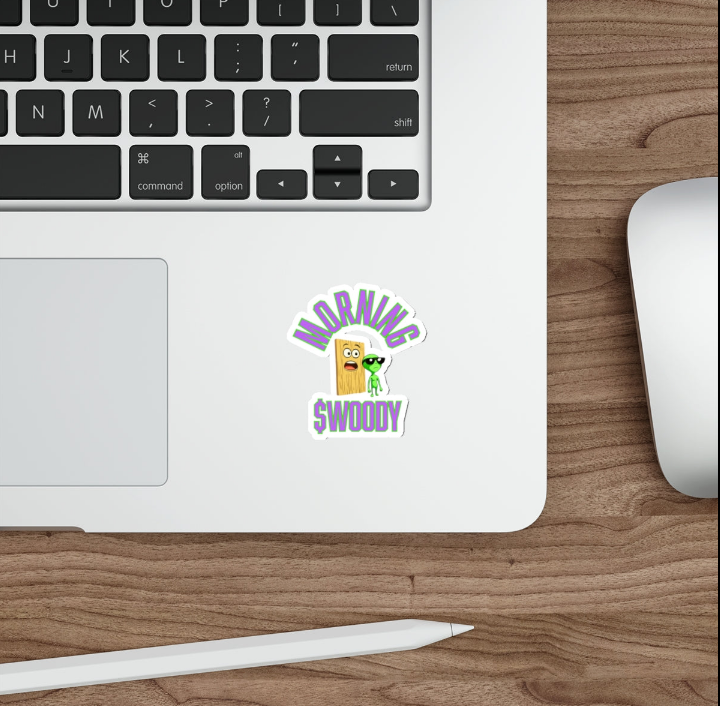 $WOODY Stickers and Magnets