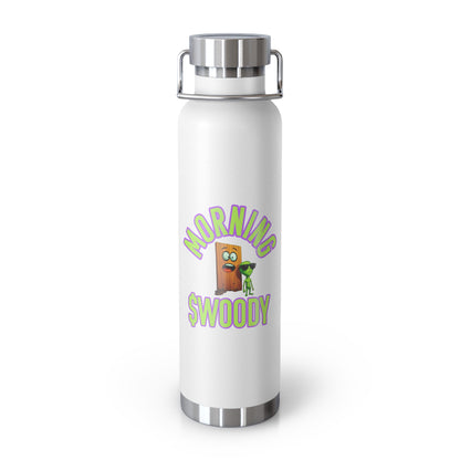 Morning $WOODY copper vacuum insulated water bottle