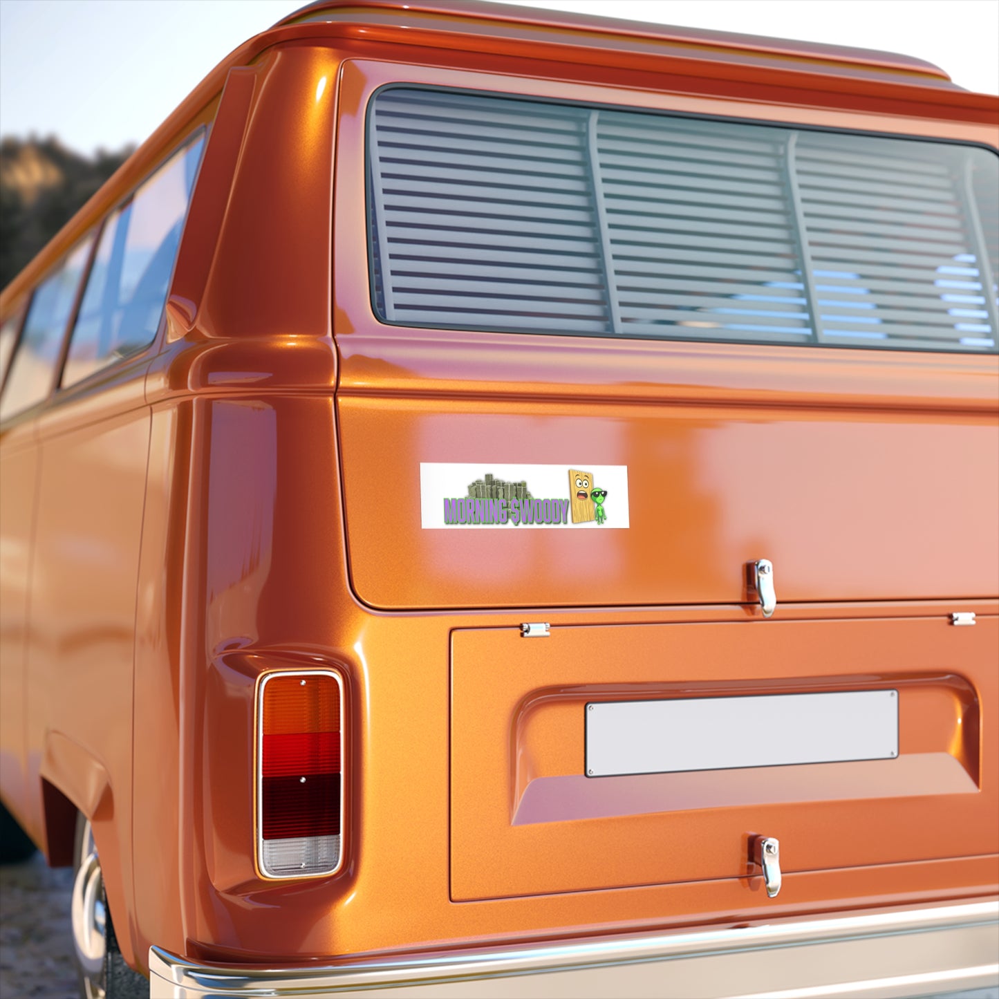 Morning $WOODY Bumper Sticker
