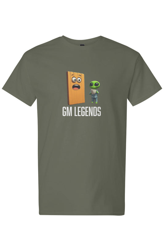 GM legends men's tea white letters