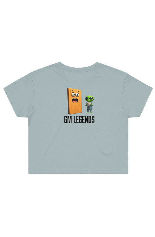 Women's GM Legends crop tee