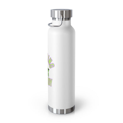 Morning $WOODY copper vacuum insulated water bottle